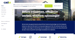 Desktop Screenshot of cadix.nl